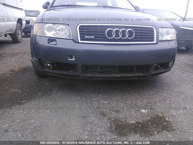 WAULT68E23A232439 - 2003 AUDI A4 3.0 QUATTRO GRAY photo 6