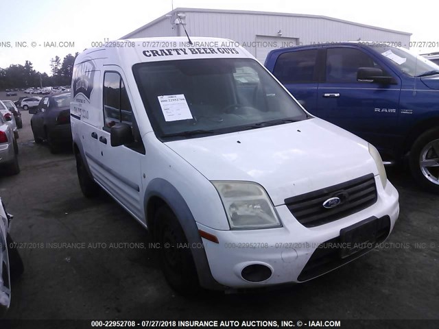 NMOLS7BN9BT044246 - 2011 FORD TRANSIT CONNECT XLT WHITE photo 1