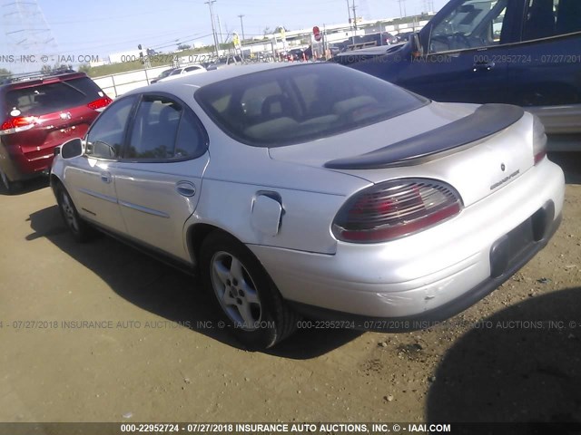 1G2WK52J01F112307 - 2001 PONTIAC GRAND PRIX SE 银色 照片 3