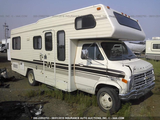 2GBJG31M3F4161090 - 1985 CHEVROLET G30 WHITE photo 1