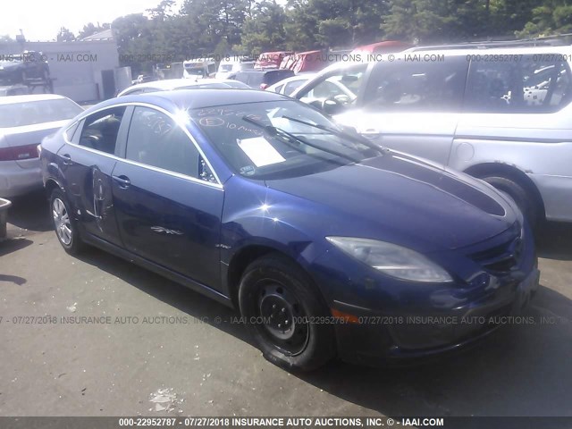 1YVHZ8BH0A5M04912 - 2010 MAZDA 6 I Blau Foto 1