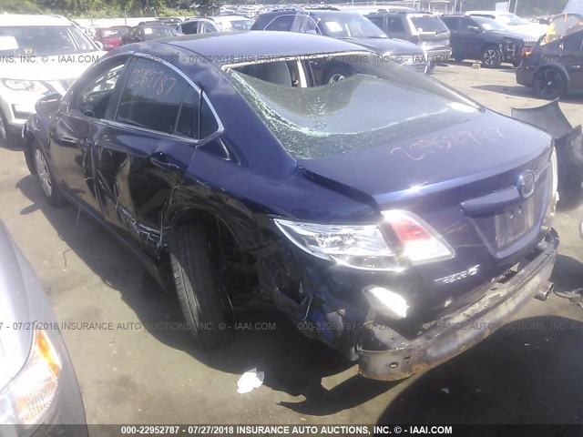 1YVHZ8BH0A5M04912 - 2010 MAZDA 6 I Blau Foto 3