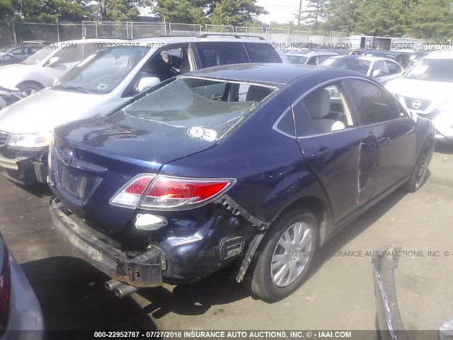 1YVHZ8BH0A5M04912 - 2010 MAZDA 6 I Blau Foto 4