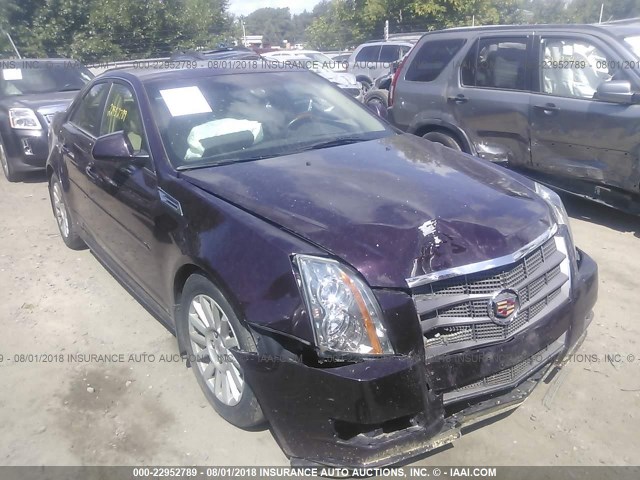 1G6DG5EG9A0102904 - 2010 CADILLAC CTS LUXURY COLLECTION MAROON photo 1