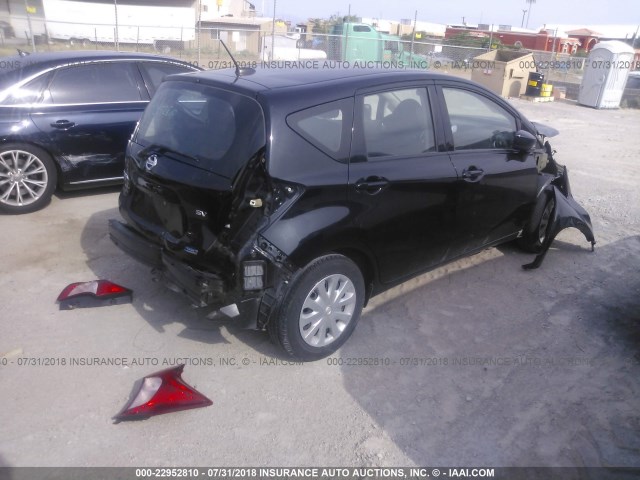 3N1CE2CP8GL372348 - 2016 NISSAN VERSA NOTE S/S PLUS/SV/SL/SR BLACK photo 4