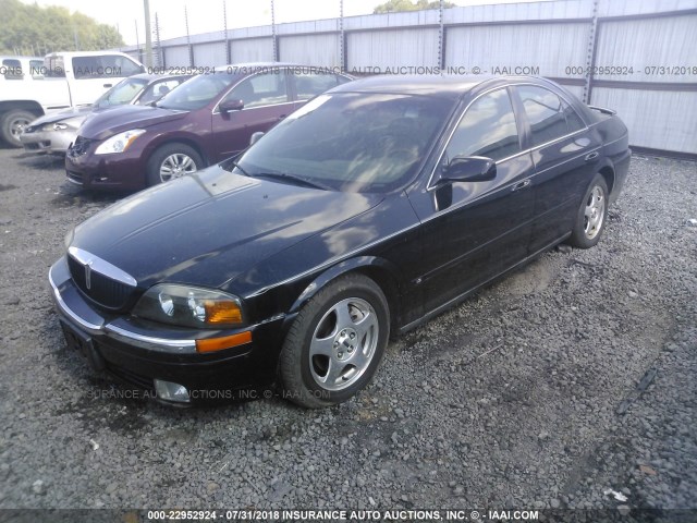 1LNHM87A6YY775772 - 2000 LINCOLN LS 黑色 照片 2