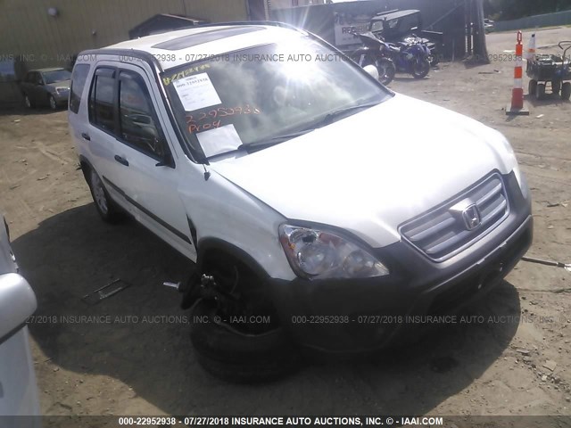 JHLRD78846C026934 - 2006 HONDA CR-V EX WHITE photo 1