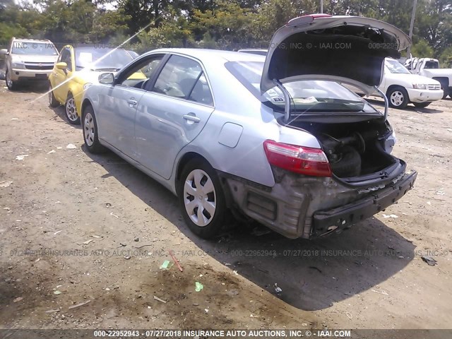 4T1BE46KX8U784441 - 2008 TOYOTA CAMRY CE/LE/XLE/SE Light Blue photo 3