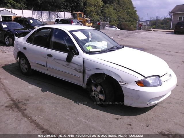 1G1JF52F647286394 - 2004 CHEVROLET CAVALIER LS WHITE photo 1