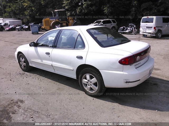 1G1JF52F647286394 - 2004 CHEVROLET CAVALIER LS WHITE photo 3