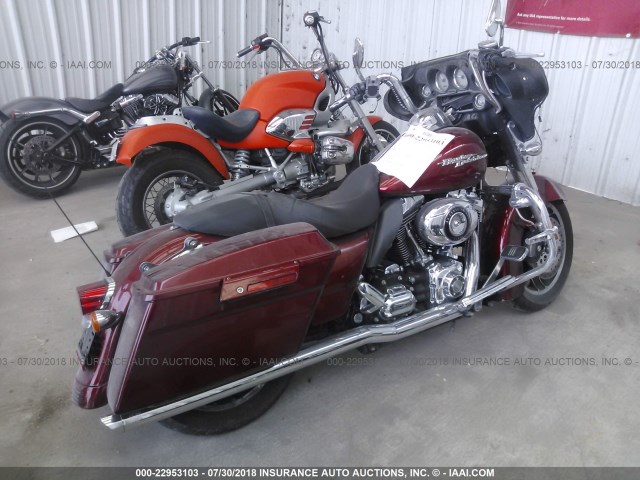 1HD1KB4179Y604994 - 2009 HARLEY-DAVIDSON FLHX RED photo 4