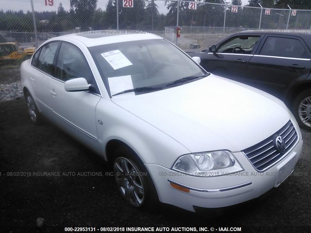 WVWRH63B01E153059 - 2001 VOLKSWAGEN PASSAT GLX 白色 照片 1