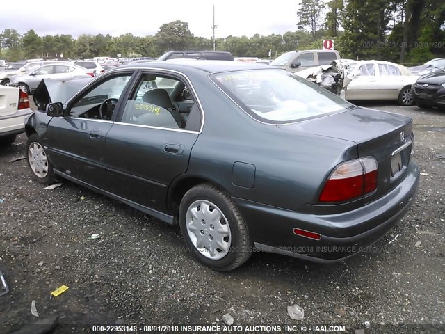 1HGCD5635TA061778 - 1996 HONDA ACCORD LX/EX TEAL photo 3