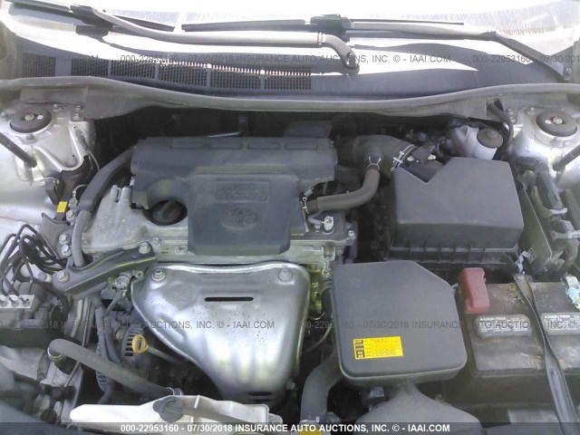 4T4BF1FK8DR305381 - 2013 TOYOTA CAMRY L/SE/LE/XLE WHITE photo 10