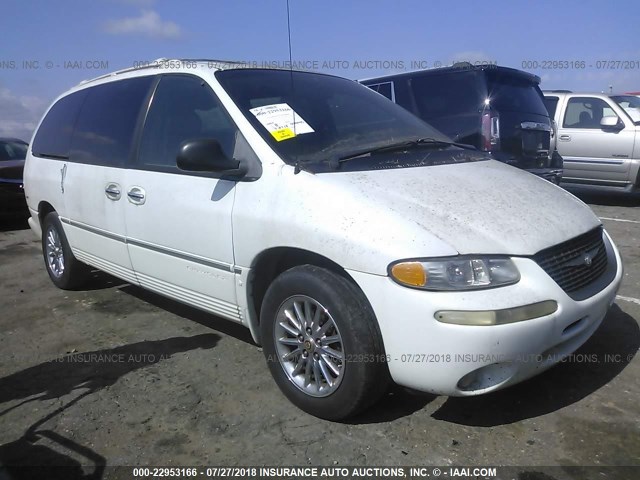 1C4GP64L0YB607534 - 2000 CHRYSLER TOWN & COUNTRY LIMITED WHITE photo 1