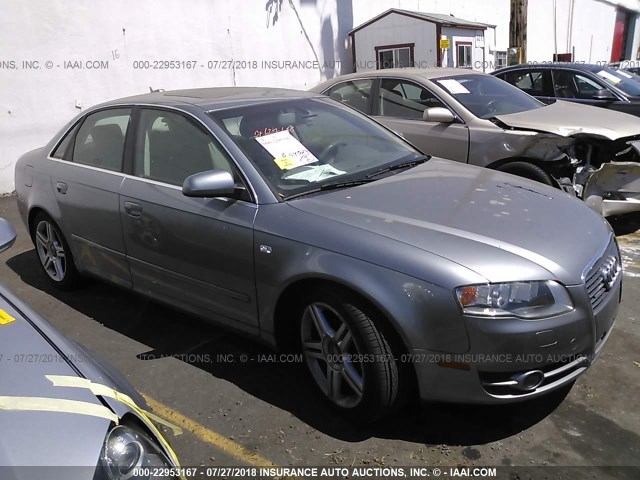 WAUDF68E15A511458 - 2005 AUDI A4 2.0T QUATTRO SILVER photo 1