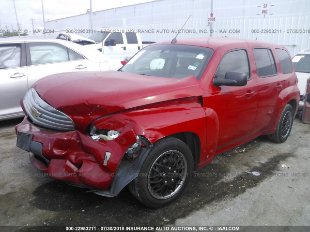 3GNDA13D38S605919 - 2008 CHEVROLET HHR LS Qırmızı foto 2