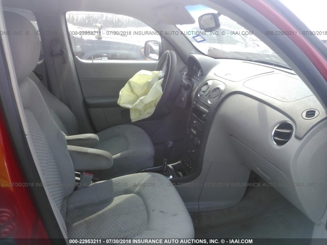 3GNDA13D38S605919 - 2008 CHEVROLET HHR LS Qırmızı foto 5