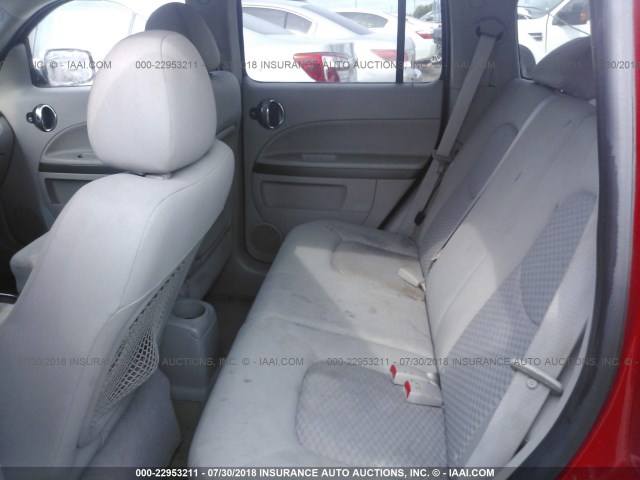 3GNDA13D38S605919 - 2008 CHEVROLET HHR LS Qırmızı foto 8