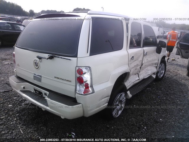 1GYEK63N14R199937 - 2004 CADILLAC ESCALADE LUXURY 白色 照片 4