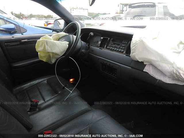 1LNHM81W1YY871037 - 2000 LINCOLN TOWN CAR EXECUTIVE Синий фото 5