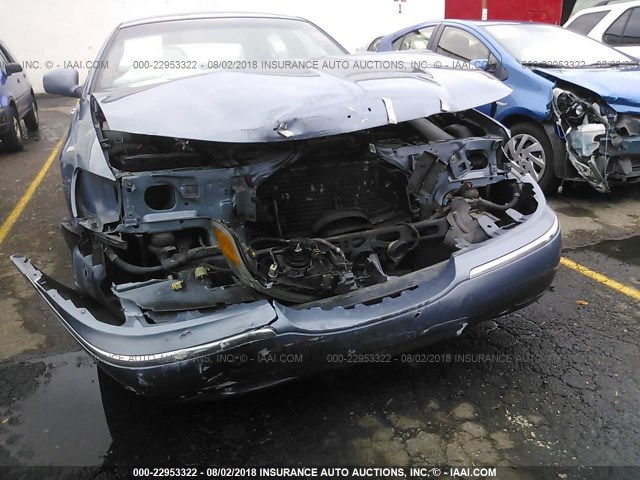 1LNHM81W1YY871037 - 2000 LINCOLN TOWN CAR EXECUTIVE Синий фото 6