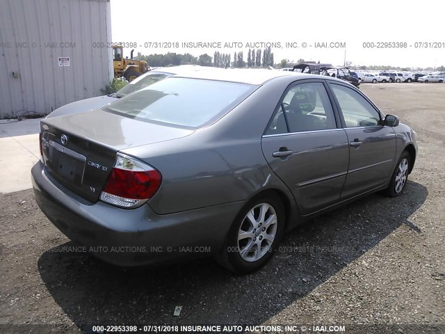4T1BF30K15U592112 - 2005 TOYOTA CAMRY LE/XLE/SE 棕色 照片 4