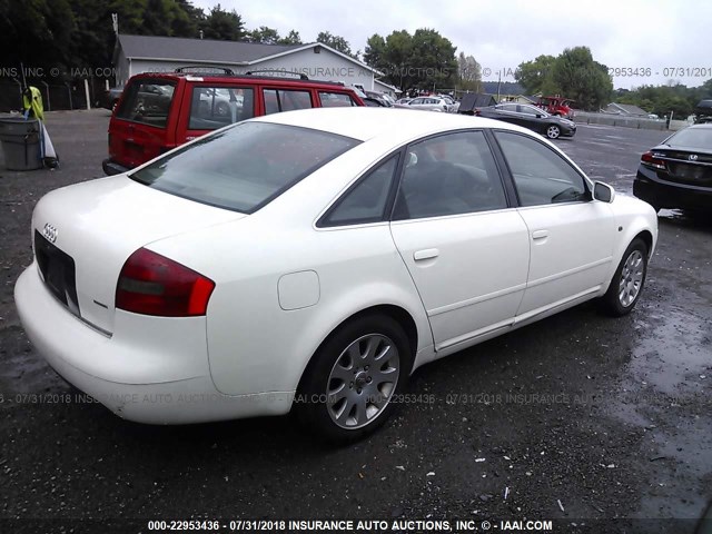 WAUBA24BXXN022076 - 1999 AUDI A6 2.8 QUATTRO WHITE photo 4