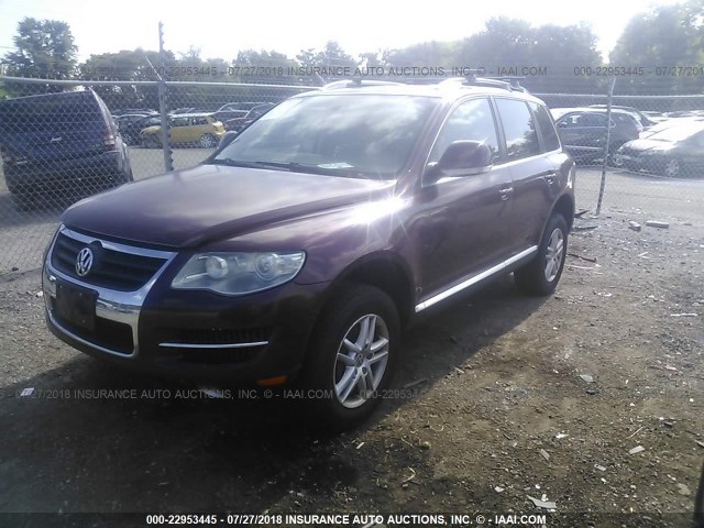 WVGBE77L48D030783 - 2008 VOLKSWAGEN TOUAREG 2 V6 MAROON photo 2