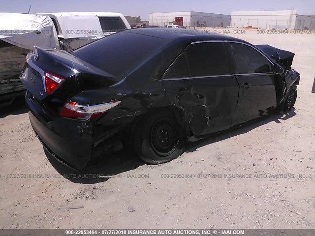 4T1BF1FK8FU043794 - 2015 TOYOTA CAMRY LE/XLE/SE/XSE 蓝色 照片 4