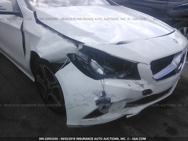 WDDSJ4EB7EN065838 - 2014 MERCEDES-BENZ CLA 250 WHITE photo 6