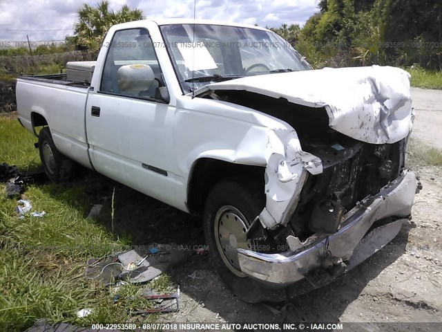 1GTFC24K4LE548678 - 1990 GMC SIERRA C2500 WHITE photo 1