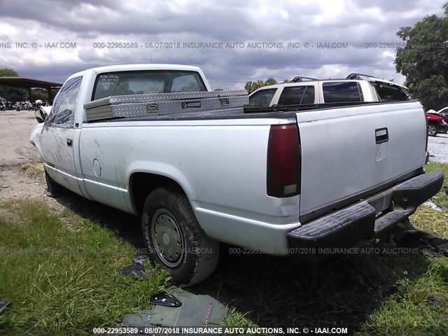 1GTFC24K4LE548678 - 1990 GMC SIERRA C2500 WHITE photo 3