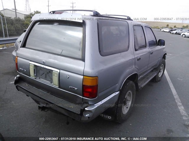 JT3VN39W0R8062436 - 1994 TOYOTA 4RUNNER VN39 SR5 GRAY photo 4