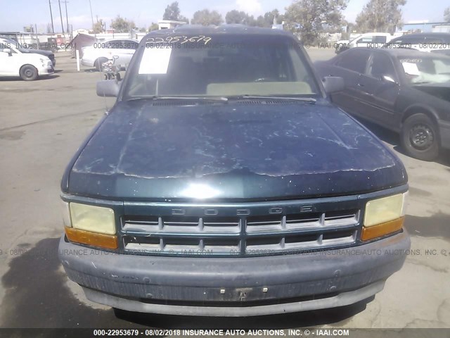 1B7GL23X9RS506728 - 1994 DODGE DAKOTA GREEN photo 6