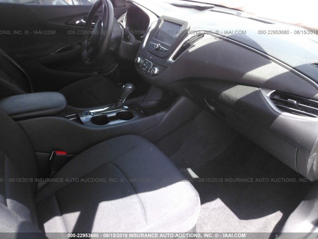 1G1ZB5STXHF168624 - 2017 CHEVROLET MALIBU LS BLUE photo 5