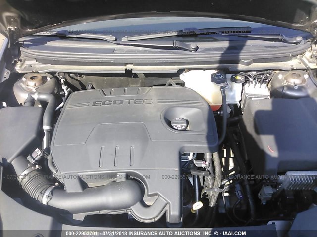 1G1ZB5EB6AF292527 - 2010 CHEVROLET MALIBU LS თაფლისფერი ფოტო 10
