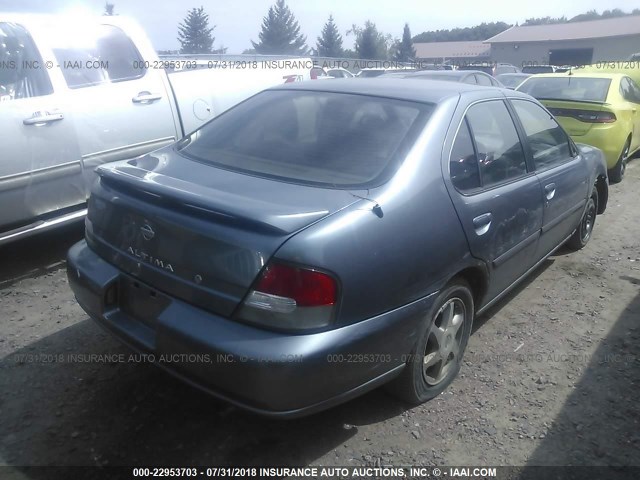 1N4DL01DXXC263623 - 1999 NISSAN ALTIMA XE/GXE/SE/GLE BLUE photo 4