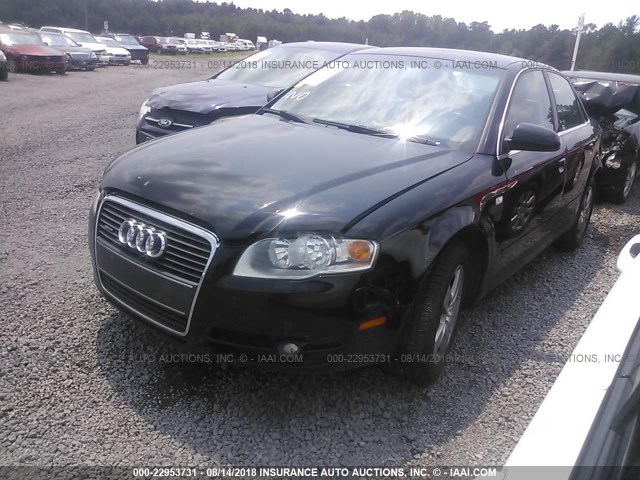 WAUDF68E65A486671 - 2005 AUDI A4 2.0T QUATTRO BLACK photo 2