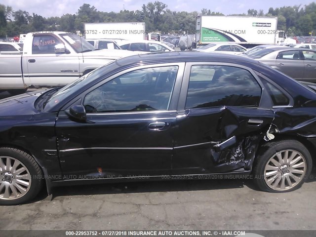 YV1TH592161438305 - 2006 VOLVO S80 2.5T BLACK photo 6