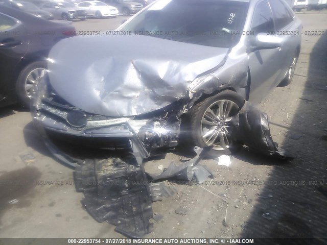 4T1BF1FK8GU181322 - 2016 TOYOTA CAMRY LE/XLE/SE/XSE SILVER photo 6