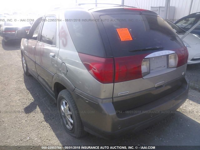 3G5DB03E62S516286 - 2002 BUICK RENDEZVOUS CX/CXL GOLD photo 3