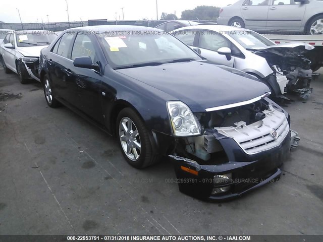 1G6DW677860173248 - 2006 CADILLAC STS Dark Blue photo 1