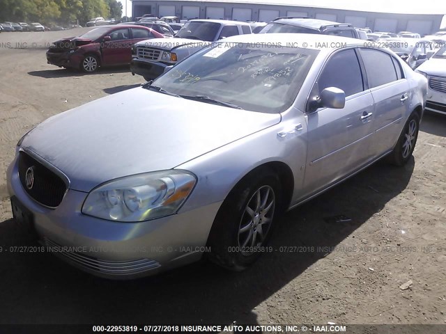 1G4HD57296U159852 - 2006 BUICK LUCERNE CXL SILVER photo 2