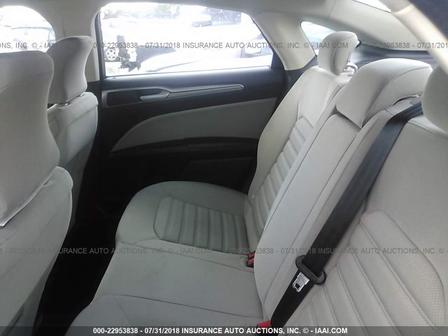 3FA6P0G76HR413342 - 2017 FORD FUSION S 银色 照片 8