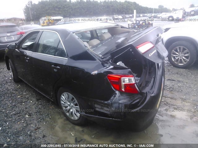 4T4BF1FK1ER354441 - 2014 TOYOTA CAMRY L/SE/LE/XLE 黑色 照片 3
