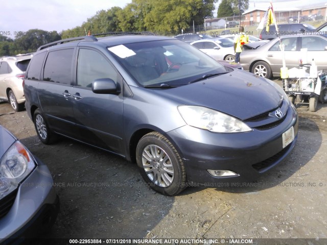 5TDZK22C97S085867 - 2007 TOYOTA SIENNA XLE/XLE LIMITED BLUE photo 1