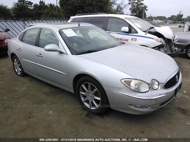 2G4WE567051284105 - 2005 BUICK LACROSSE CXS SILVER photo 1