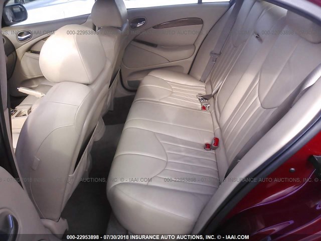 SAJDA01C3YFL62549 - 2000 JAGUAR S-TYPE RED photo 8