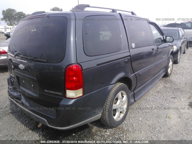 1GBDV13W18D105616 - 2008 CHEVROLET UPLANDER INCOMPLETE Navy photo 4